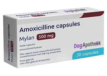Amoxicilline Sandoz 500mg 30 Capsules Dagapotheek.com