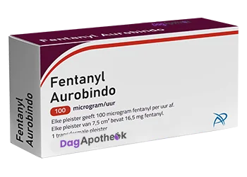 Aurobindo Fentanyl Pleister 100microgram:uur Dagapotheek.com