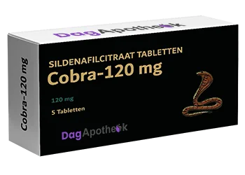 Cobra 120mg Sildenafilcitraat 5 Tabletten
